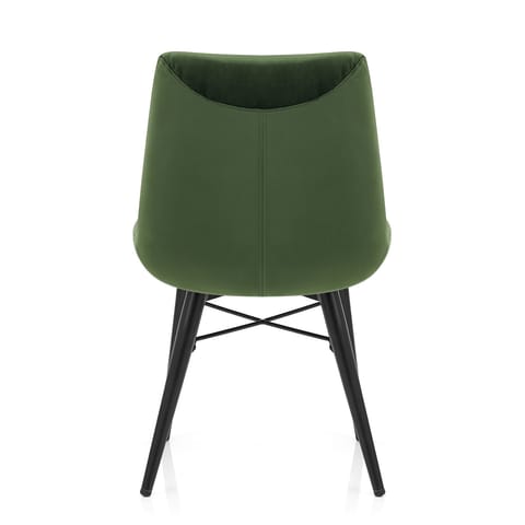 Roxy Dining Chair Green Velvet