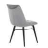 Roxy Dining Chair Grey Velvet
