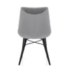 Roxy Dining Chair Grey Velvet