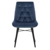 Roxy Dining Chair Blue Velvet