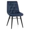 Roxy Dining Chair Blue Velvet