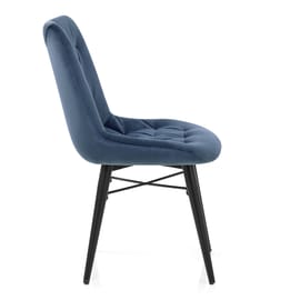 Roxy Dining Chair Blue Velvet
