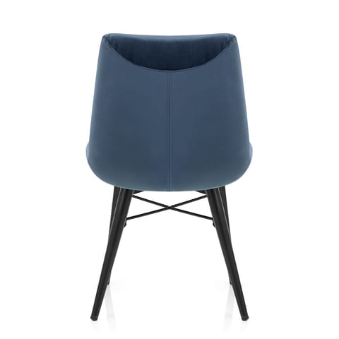Roxy Dining Chair Blue Velvet