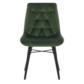 Roxy Dining Chair Green Velvet