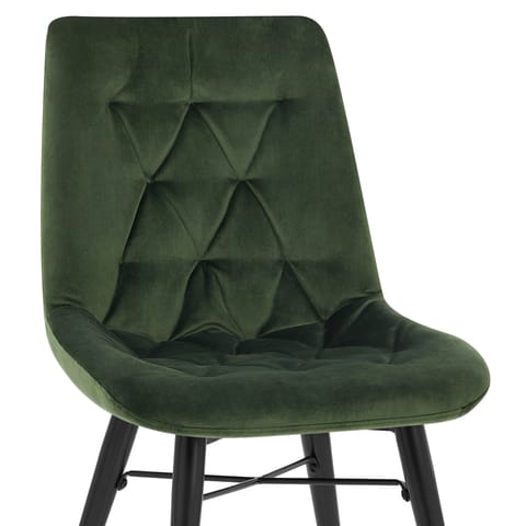 Roxy Dining Chair Green Velvet