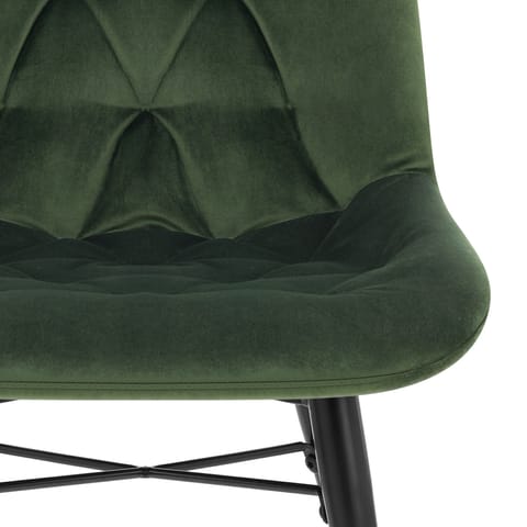 Roxy Dining Chair Green Velvet