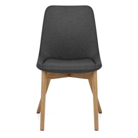 Kobe Dining Chair Oak & Charcoal