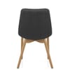 Kobe Dining Chair Oak & Charcoal
