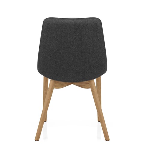 Kobe Dining Chair Oak & Charcoal