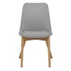 Kobe Dining Chair Oak & Light Grey