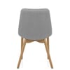 Kobe Dining Chair Oak & Light Grey