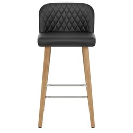 Pacific Wooden Stool Black