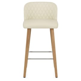 Pacific Wooden Stool Cream
