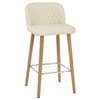 Pacific Wooden Stool Cream
