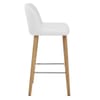 Pacific Wooden Stool White