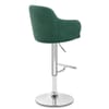 Vista Bar Stool Green Velvet