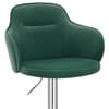 Vista Bar Stool Green Velvet