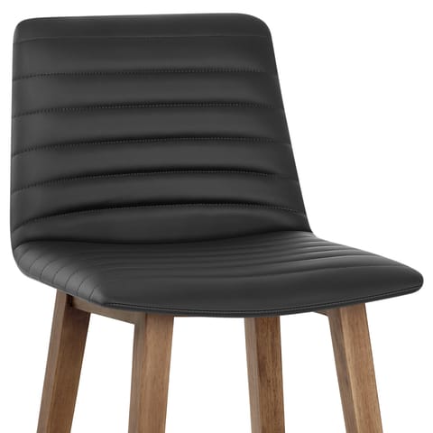 Spritz Wooden Stool Black