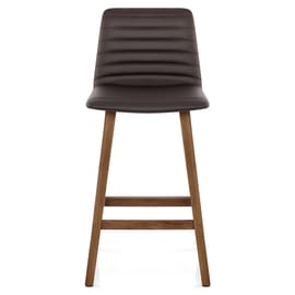 Spritz Wooden Stool Brown