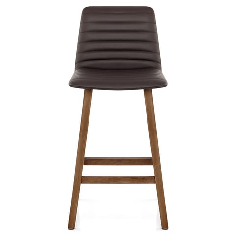 Spritz Wooden Stool Brown