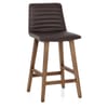 Spritz Wooden Stool Brown