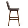 Spritz Wooden Stool Brown