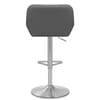 Detroit Brushed Stool Grey