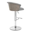 Symphony Bar Stool Antique Grey Leather