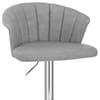 Symphony Bar Stool Antique Grey Leather