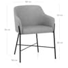 Madison Chair Antique Grey