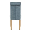 Portland Dining Chair Blue Velvet