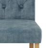 Portland Dining Chair Blue Velvet