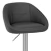 Decco Brushed Bar Stool Charcoal