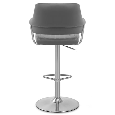Skyline Brushed Bar Stool Charcoal