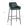 Falcon Stool Antique Green