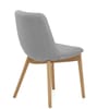 Kobe Dining Chair Oak & Light Grey
