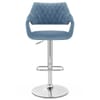 Fairfield Bar Stool Blue Velvet