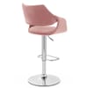 Fairfield Bar Stool Pink Velvet