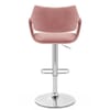 Fairfield Bar Stool Pink Velvet