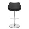 Nuevo Bar Stool Charcoal Fabric