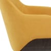 Dakota Dining Chair Mustard Velvet