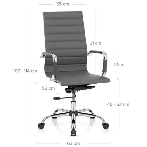 Metro Office Chair Grey