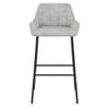 Falcon Bar Stool Antique Light Grey