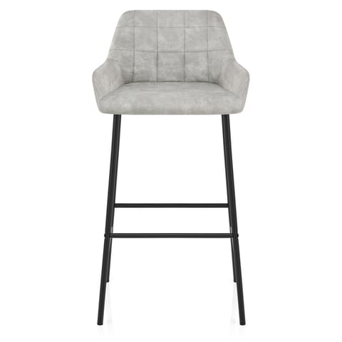 Falcon Bar Stool Antique Light Grey