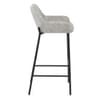 Falcon Bar Stool Antique Light Grey