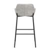 Falcon Bar Stool Antique Light Grey