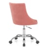 Sofia Office Chair Pink Velvet