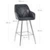 Mason Bar Stool Antique Slate