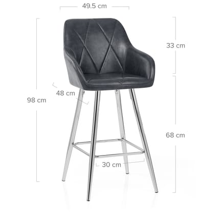 Mason Bar Stool Antique Slate Dimensions