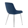 Aston Dining Chair Blue Velvet